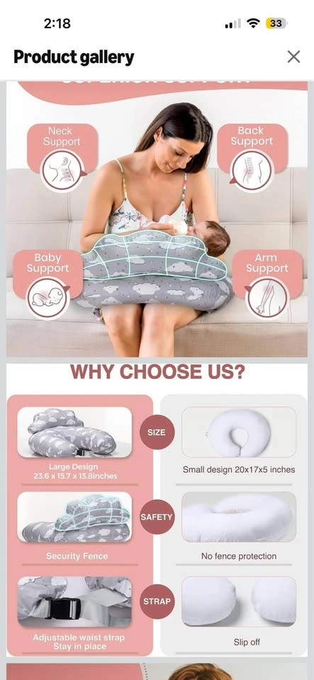 Nursing pillow - photo 4