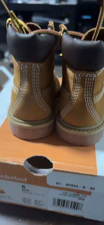 Tan Boots with Yellow Laces - photo 3