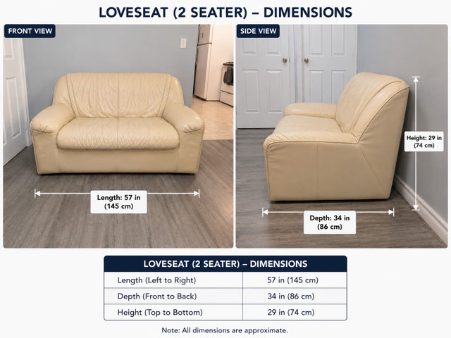 FREE Genuine Leather Sofa Set – 3-Seater & Loveseat - photo 5