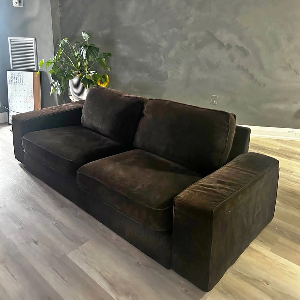 Modern Deep-Seated Couch - slightly used