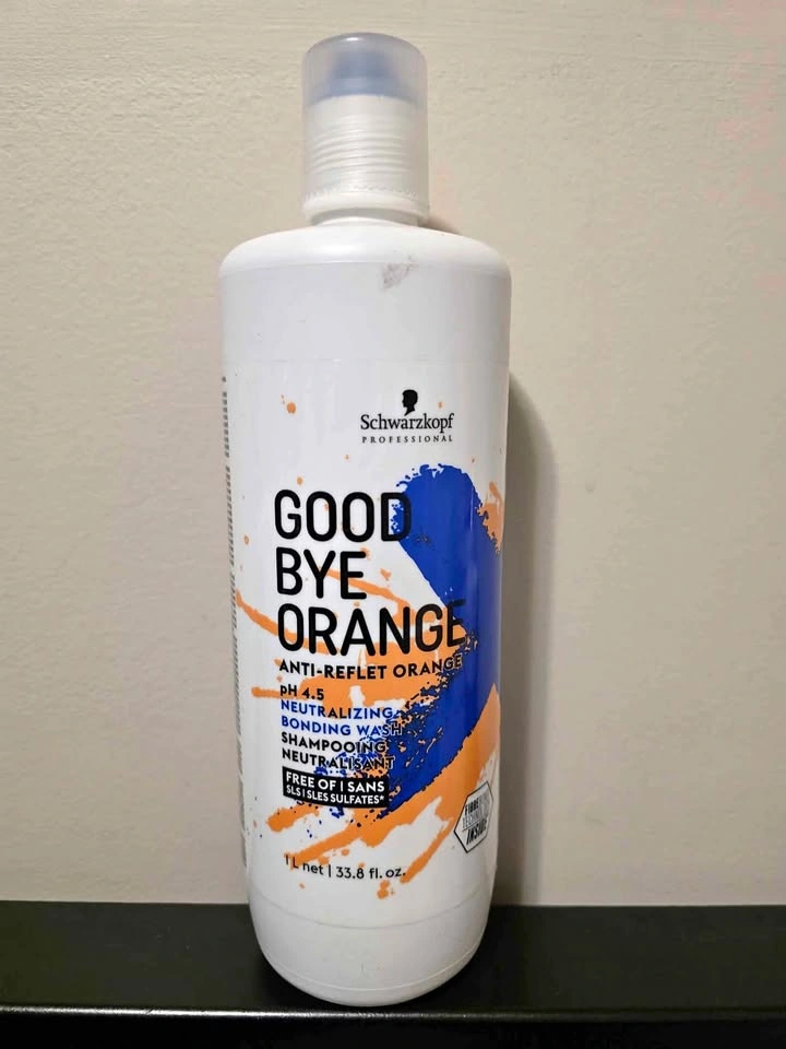 Schwarzkoff - Goodbye Orange 1L Blue Shampoo
