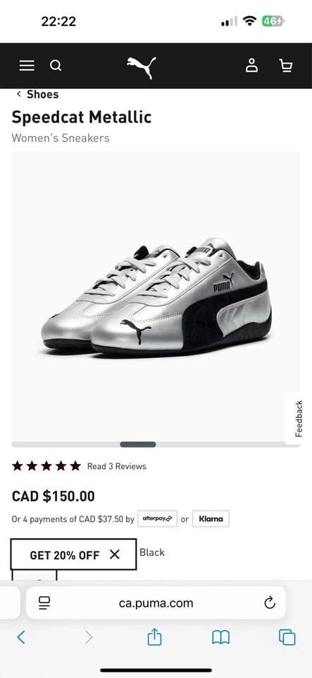 New PUMA Women's Speedcat Silver US7.5 - photo 5