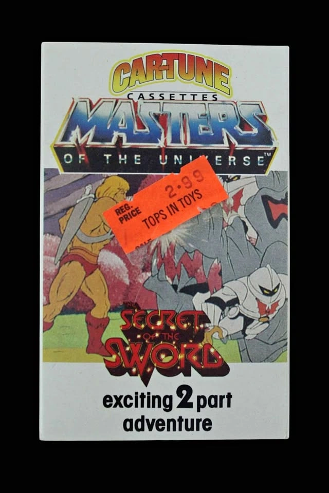 Cassettes Masters of the Universe and Transformers