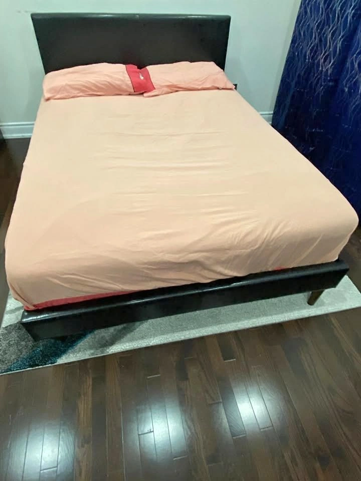 Double Bed Frame + Mattress Set