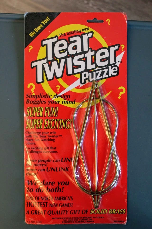 Vintage Tear Twister Puzzle by Enerhose Company Edmonton - photo 2