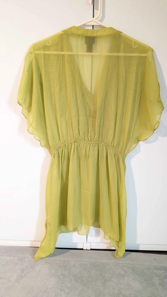 Beaded Chiffon Tunic Swimsuit cover - photo 4