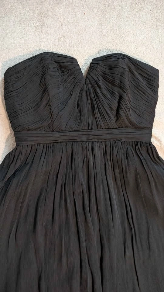 J.Crew Strapless Silk Chiffon Bridesmaid Dress - photo 2