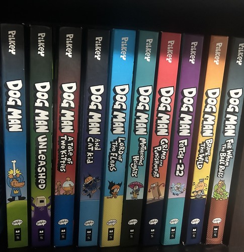 Dog Man Books 1-10