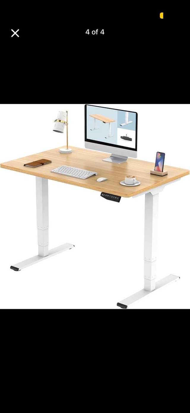 Dual Motor Standing Desk 48x24 (Mint Condition) - photo 3