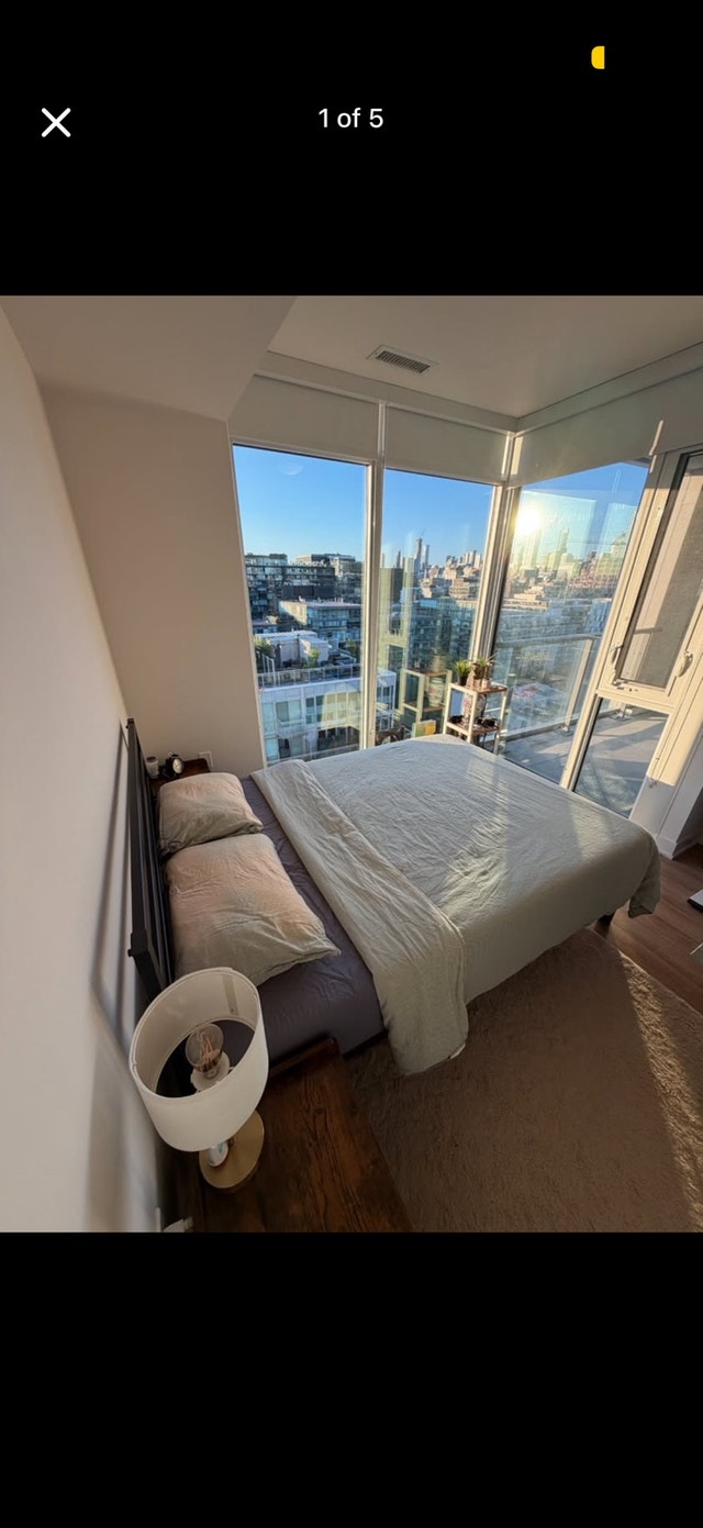 Double Bed Frame + Professionally Cleaned Mattress