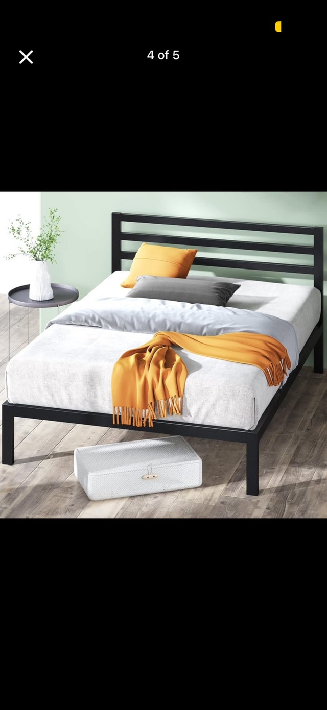 Double Bed Frame + Professionally Cleaned Mattress - photo 4