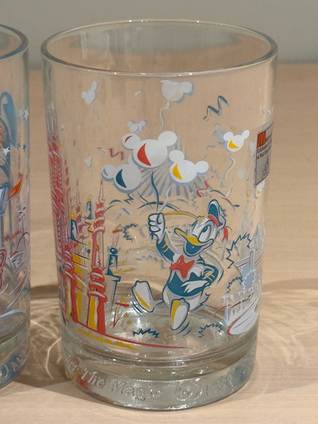 McDonald's Walt Disney World Remember The Magic Glasses - Set - photo 2