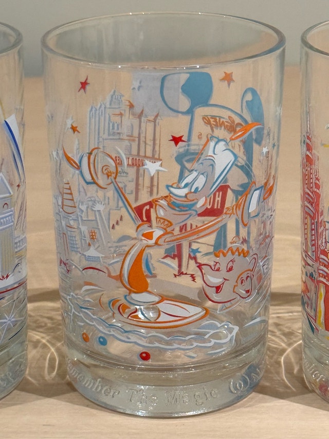 McDonald's Walt Disney World Remember The Magic Glasses - Set - photo 3