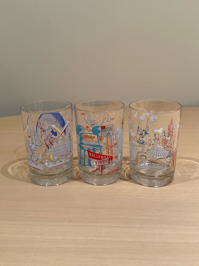 McDonald's Walt Disney World Remember The Magic Glasses - Set - photo 5