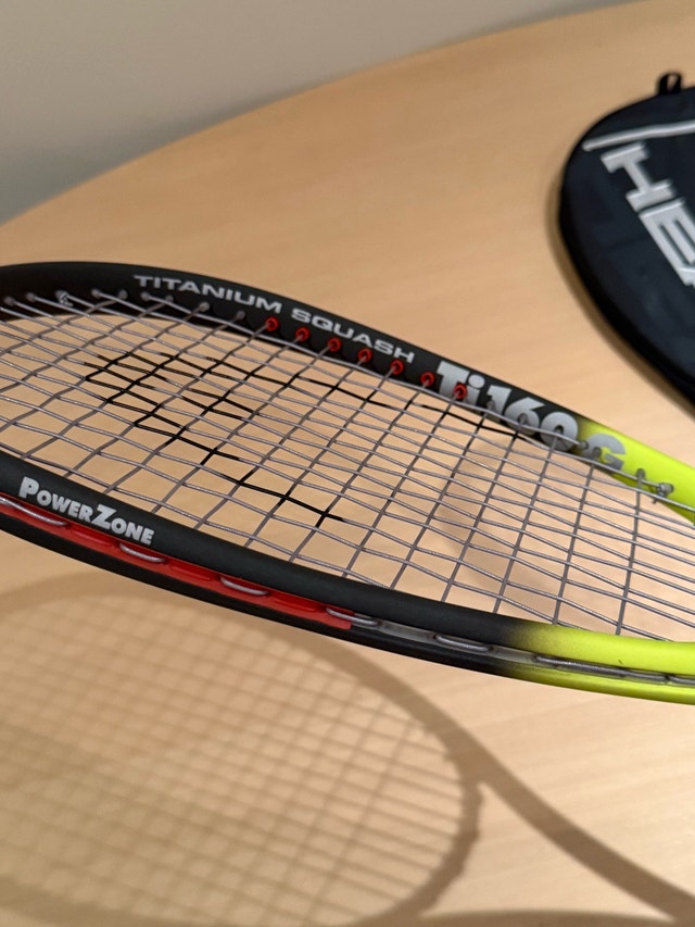 HEAD Ti.160G Titanium Squash Racquet Racket - New Grip - photo 5
