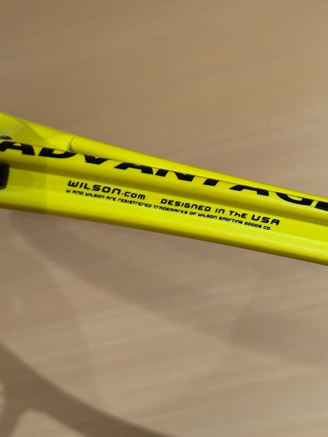Wilson Advantage Titanium Tennis Racket - New Grip - photo 5
