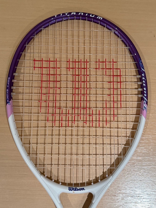 Wilson Triumph Titanium Tennis Racket Racquet - New Grip - photo 4