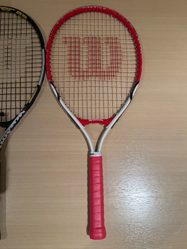 Wilson Federer 25 and Wilson Titanium Tennis Rackets - photo 2
