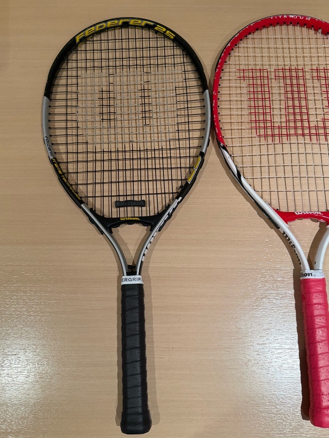 Wilson Federer 25 and Wilson Titanium Tennis Rackets - photo 3
