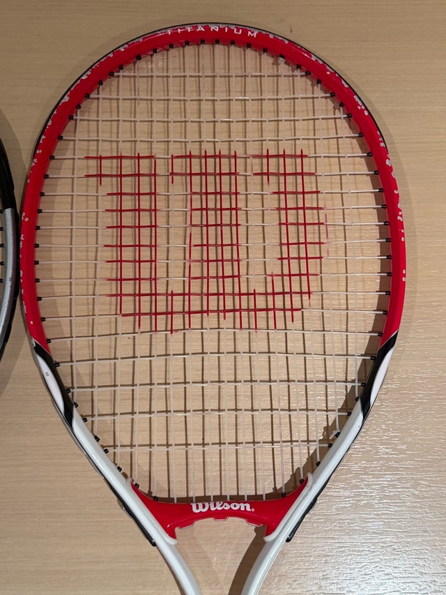 Wilson Federer 25 and Wilson Titanium Tennis Rackets - photo 5