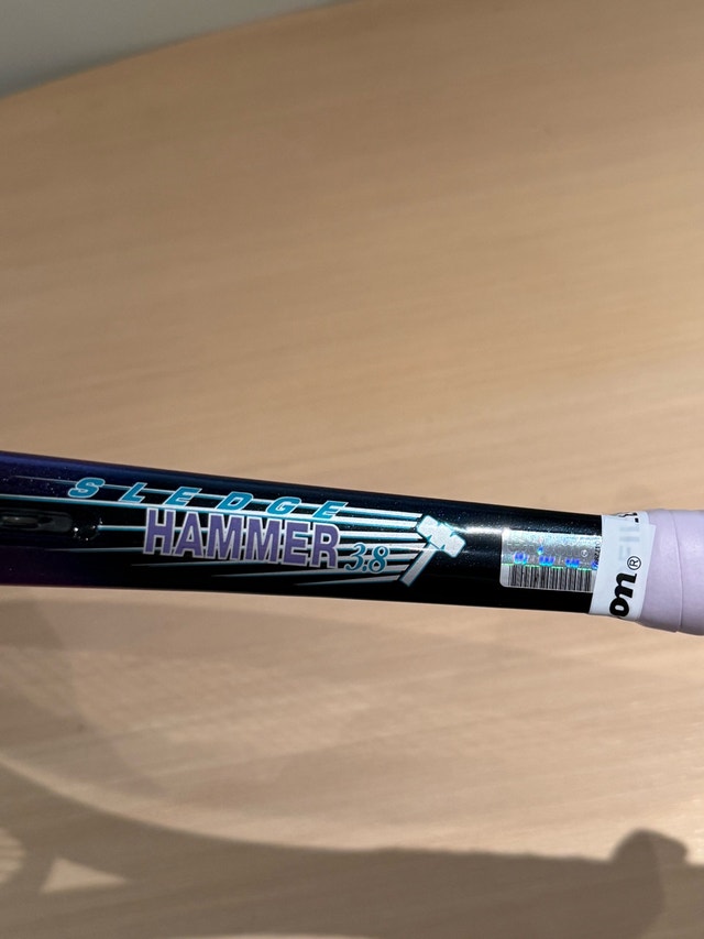Wilson Sledge Hammer 3.8 Tennis Racket Racquet - New Grip - photo 2