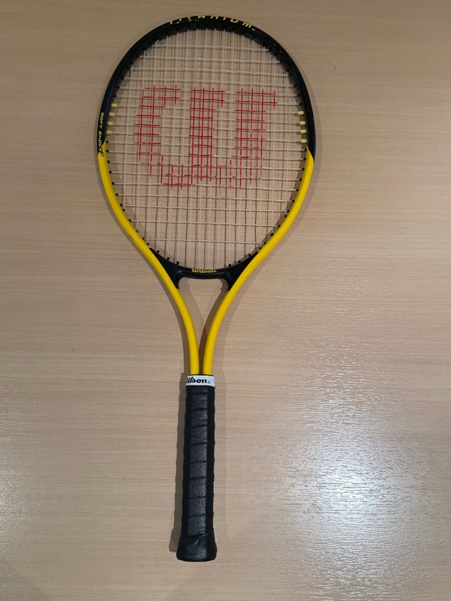 Wilson Titanium Tennis Racket Racquet - New Grip