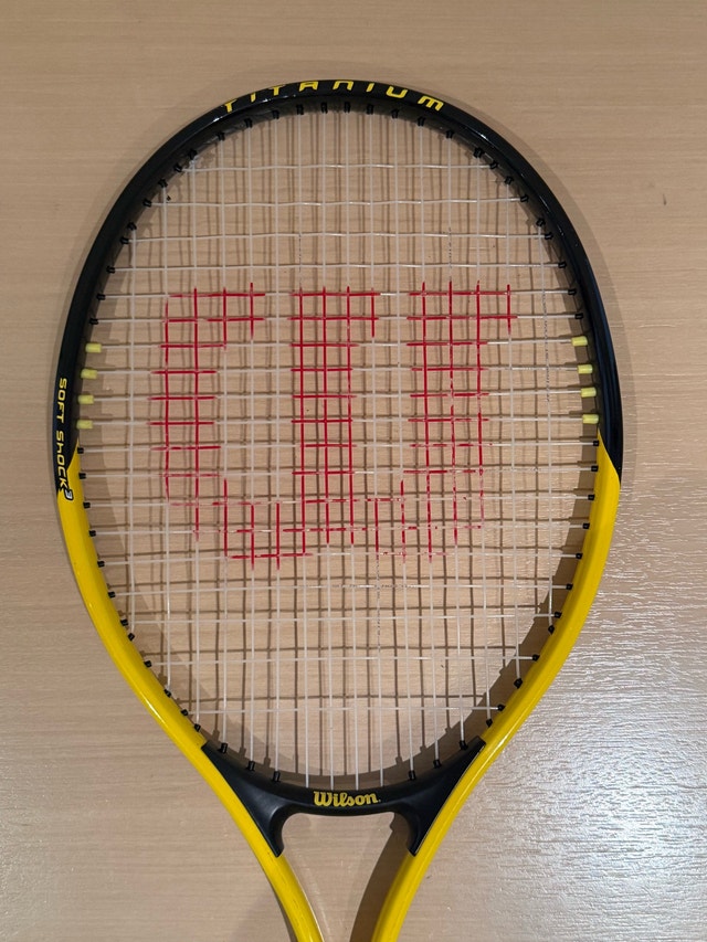 Wilson Titanium Tennis Racket Racquet - New Grip - photo 2