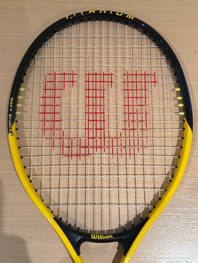 Wilson Titanium Tennis Racket Racquet - New Grip - photo 5