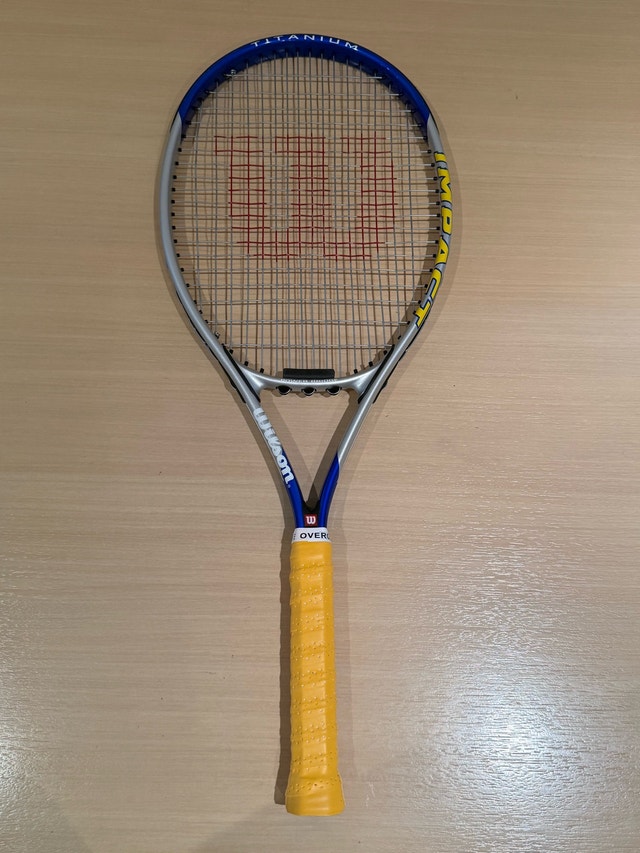 Wilson Titanium Impact Tennis Racket Racquet - New Grip