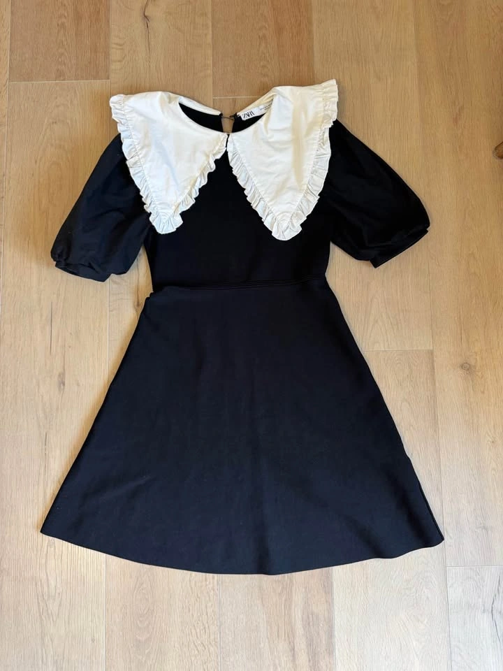 Zara Peter Pan Collar Mini Dress - photo 3