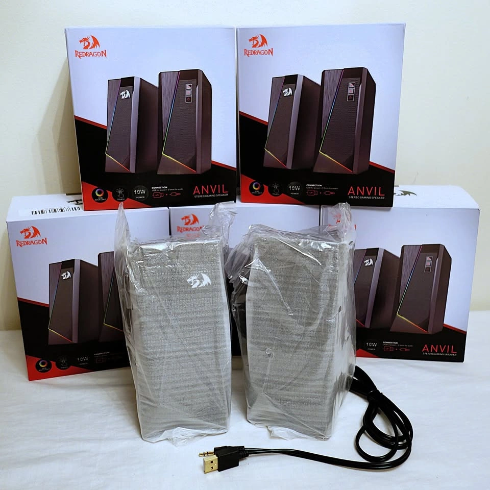 New Original Redragon GS520 Anvil RGB Desktop Computer Speakers - photo 2
