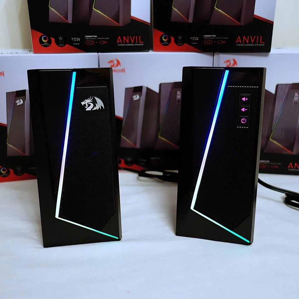 New Original Redragon GS520 Anvil RGB Desktop Computer Speakers - photo 3