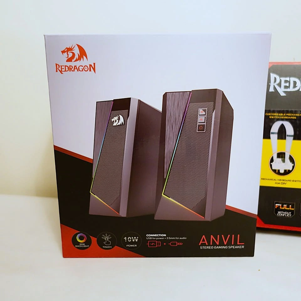 New Redragon GS520 RGB Speakers & Kumara Keyboard Bundle - photo 2