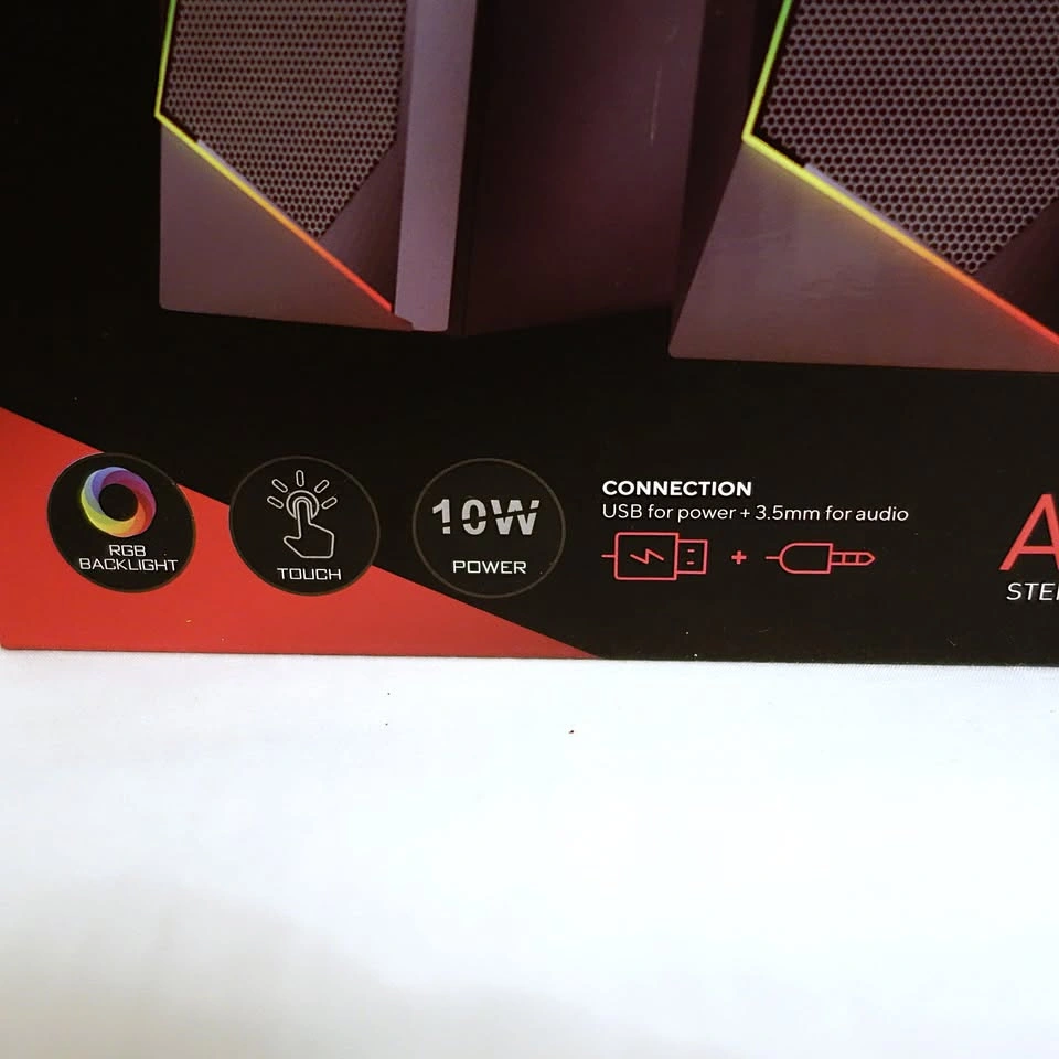 New Redragon GS520 RGB Speakers & Kumara Keyboard Bundle - photo 3
