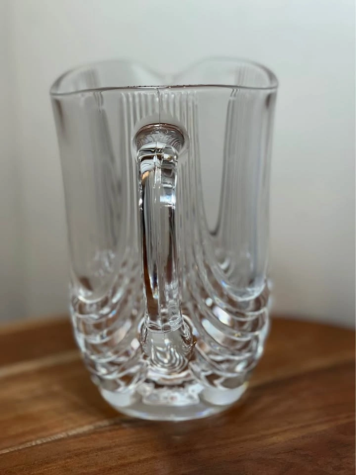 Vintage Royal Crystal Rock (RCR) Lead Crystal Pitcher - photo 2