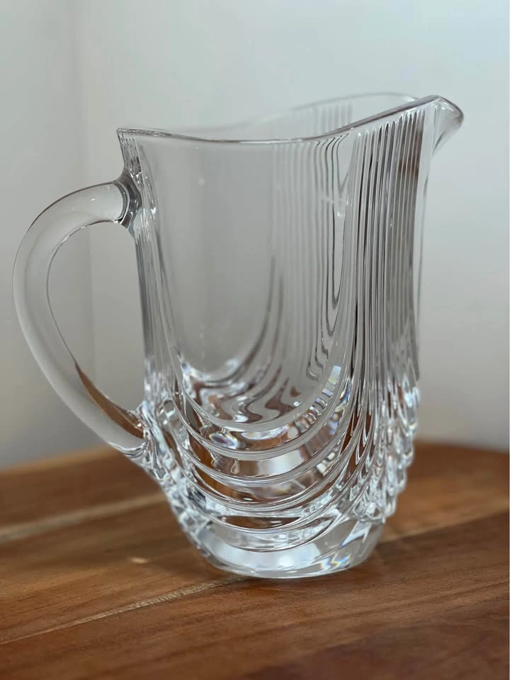 Vintage Royal Crystal Rock (RCR) Lead Crystal Pitcher - photo 3