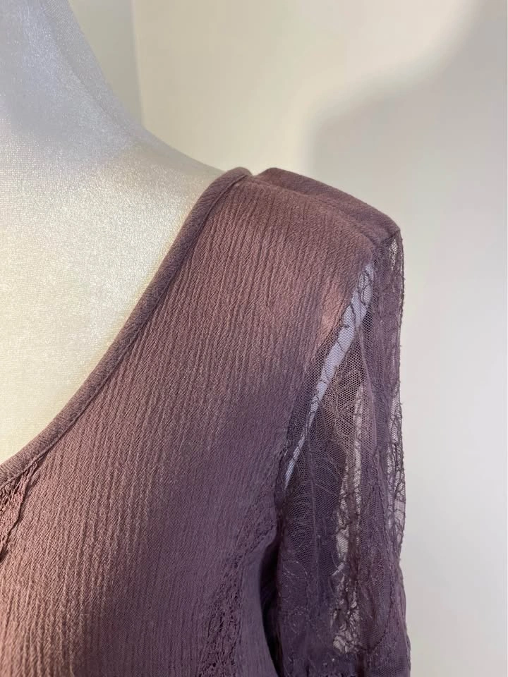 AMERICAN EAGLE Mauve Boho Dress - photo 3