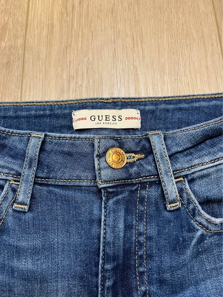 GUESS Dark Blue Distressed Jeans - photo 3