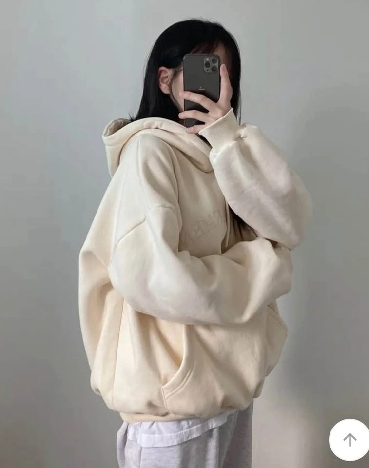 Oversized Embroidered Hoodie - photo 2