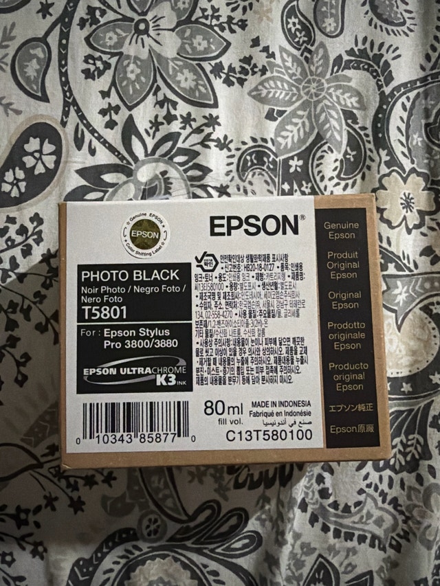 Epson T5801 Photo Black Ink Cartridge