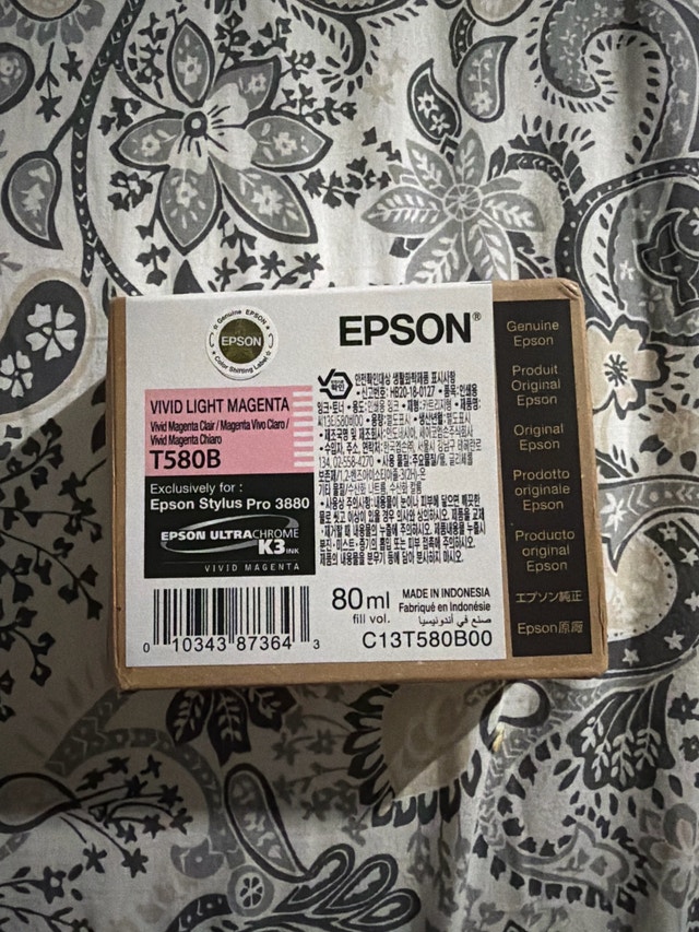Epson T580B Vivid Light Magenta Ink