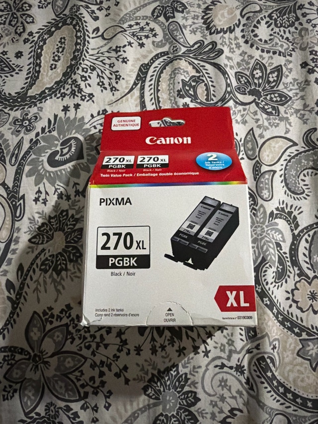 Canon 270XL Black Ink Twin Pack