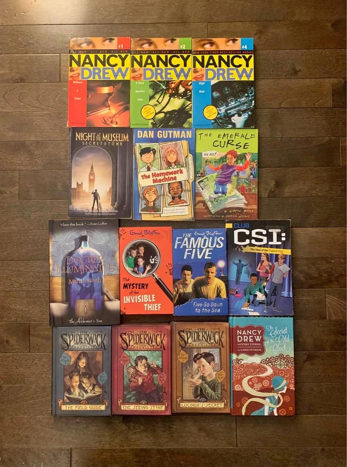 Suspense book set for children