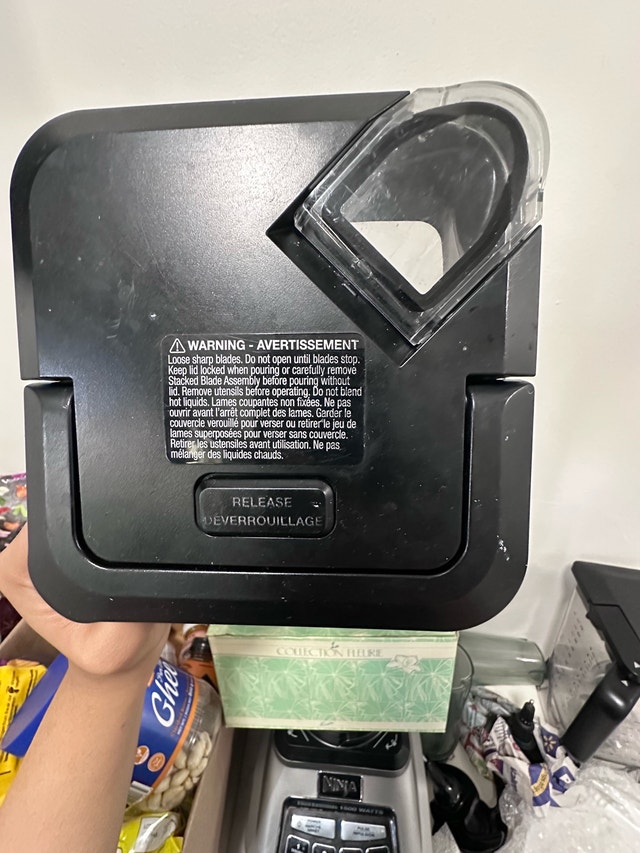 Ninja Blender Container with blades and lid - photo 4