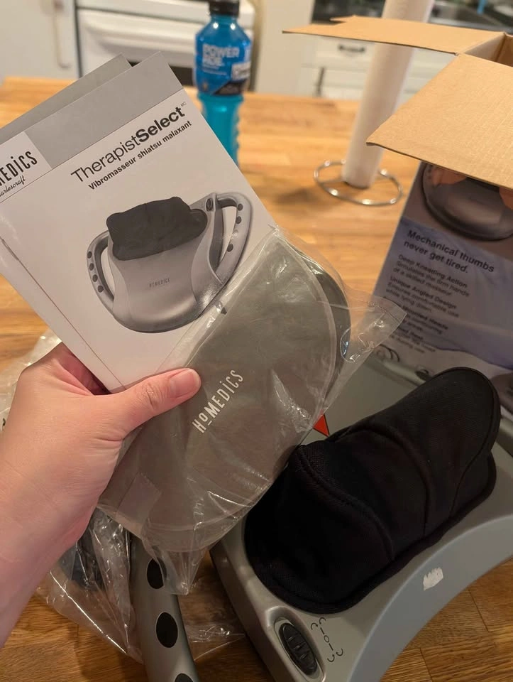 HoMedics TherapistSelect Kneading Shiatsu Massager - Like New In - photo 4
