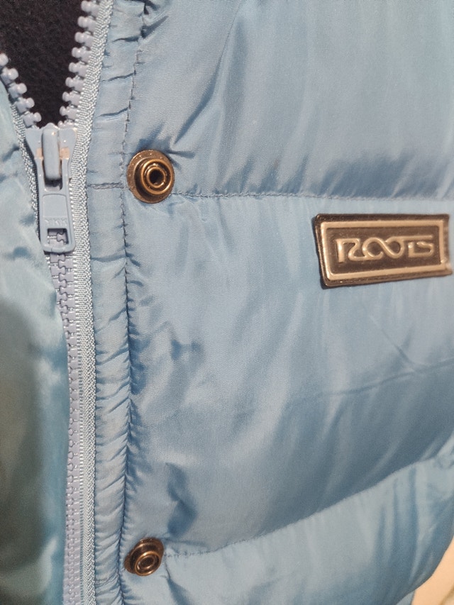 Roots Active Down Puffer Vest Made In Canada Size M - photo 3