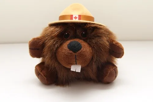Corporal Flapjack Jr. Stuffed Animal House Beaver RCMP 8”