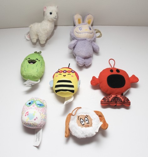 Ty, mixed McDonalds Plushies - Lama, labubu, grinch lot Of 7