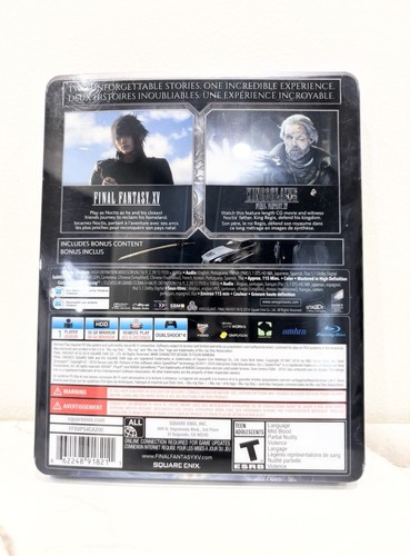 Final Fantasy XV [Deluxe Edition] Steelbook (PS4, 2016) - photo 2