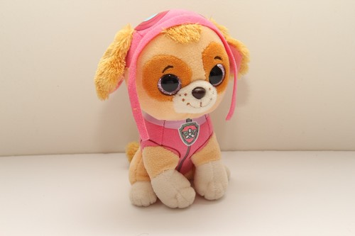 Ty Beanie Boo's Plush Toy SKYE Stuffed Animal PAW PATROL Dog 6”